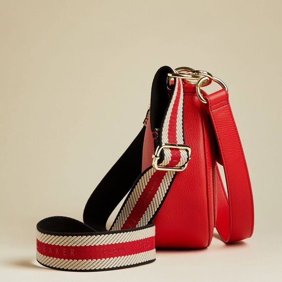 Ted Baker Black Amali Leather Round Cross Body Bag 2025